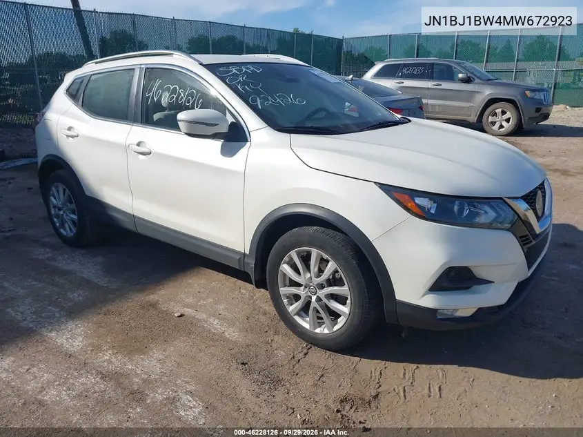 NISSAN QASHQAI 2021, VIN JN1BJ1BW4MW672923