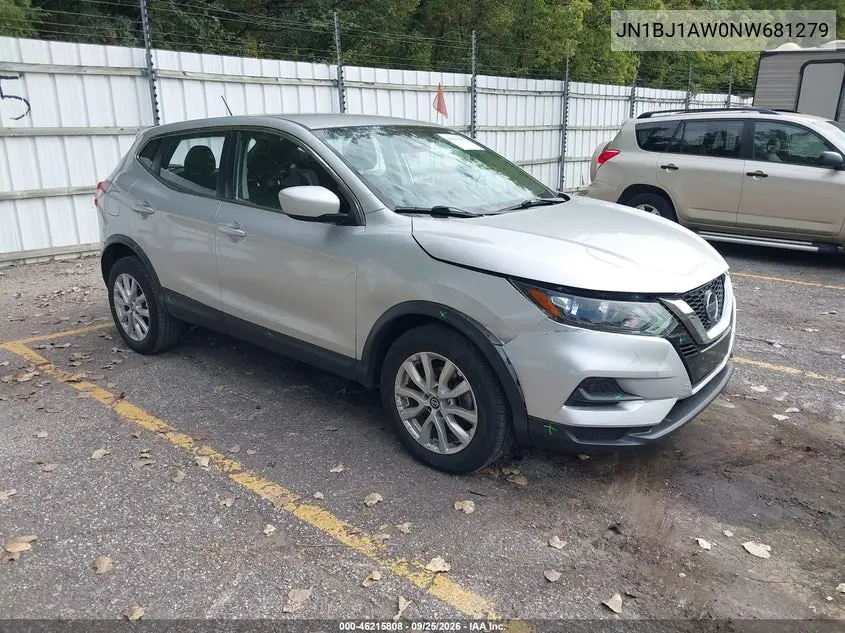 NISSAN QASHQAI 2022, VIN JN1BJ1AW0NW681279