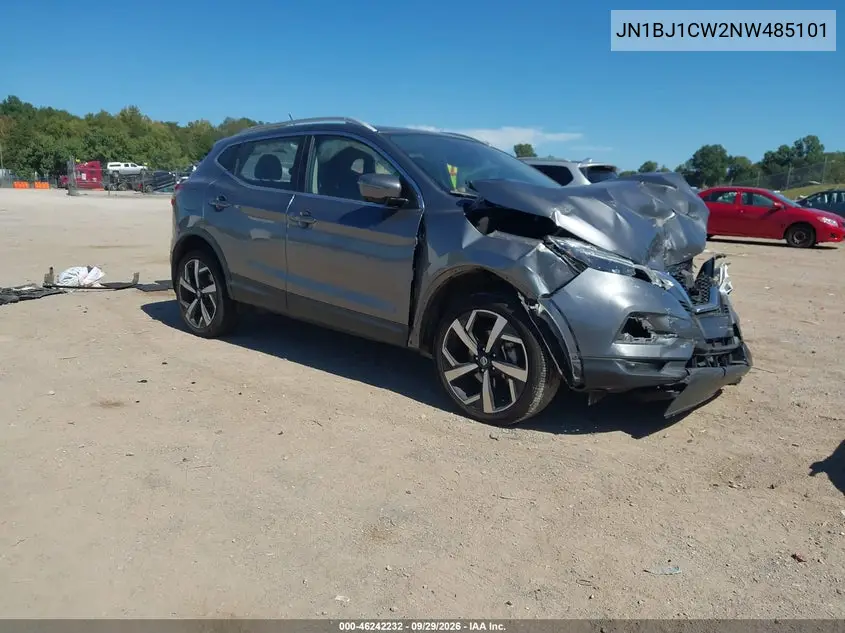 NISSAN QASHQAI 2022, VIN JN1BJ1CW2NW485101