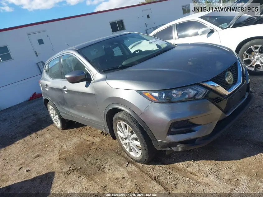 NISSAN QASHQAI 2022, VIN JN1BJ1AW6NW681965