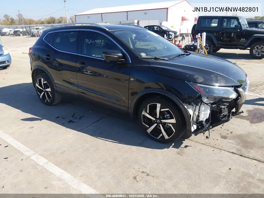 NISSAN QASHQAI 2022, VIN JN1BJ1CW4NW482801