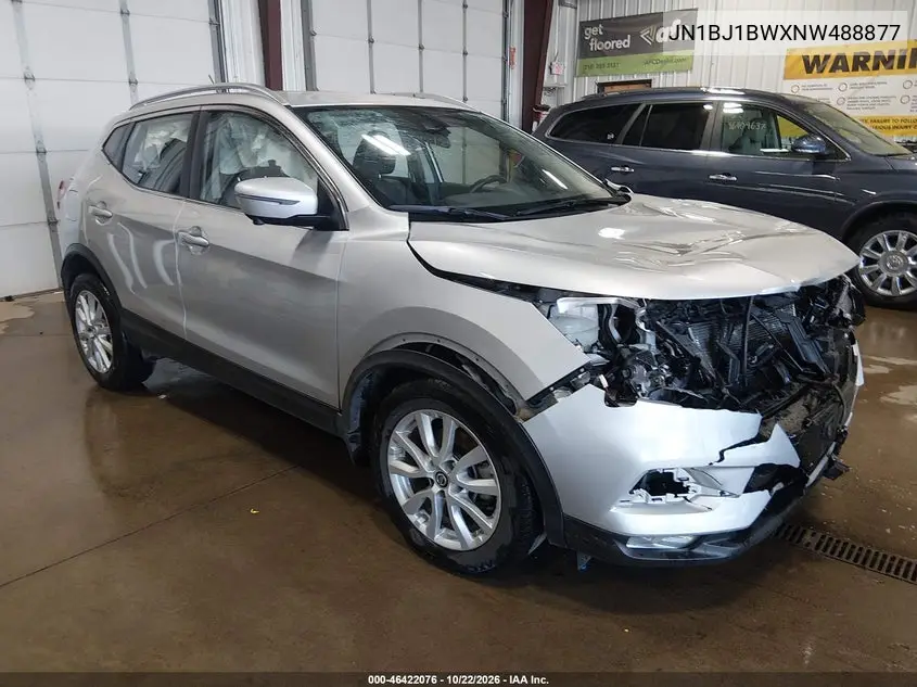 NISSAN QASHQAI 2022, VIN JN1BJ1BWXNW488877