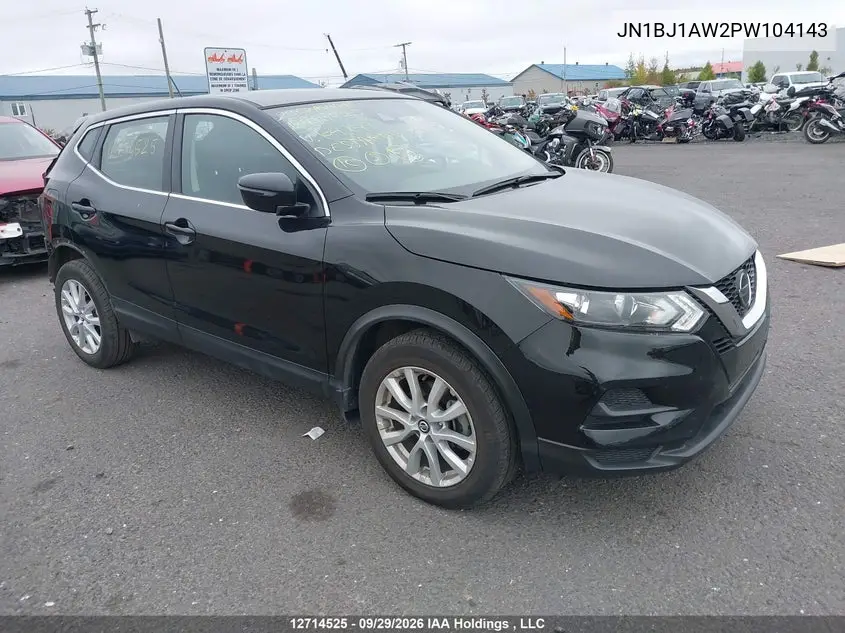 NISSAN QASHQAI 2023, VIN JN1BJ1AW2PW104143