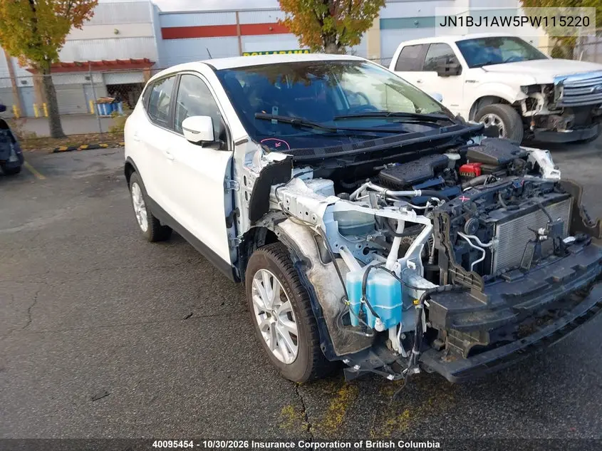 NISSAN QASHQAI 2023, VIN JN1BJ1AW5PW115220