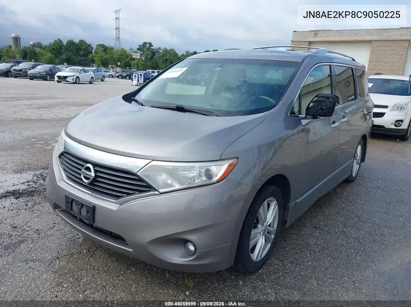 2012 NISSAN QUEST VIN JN8AE2KP8C9050225 — фото 2
