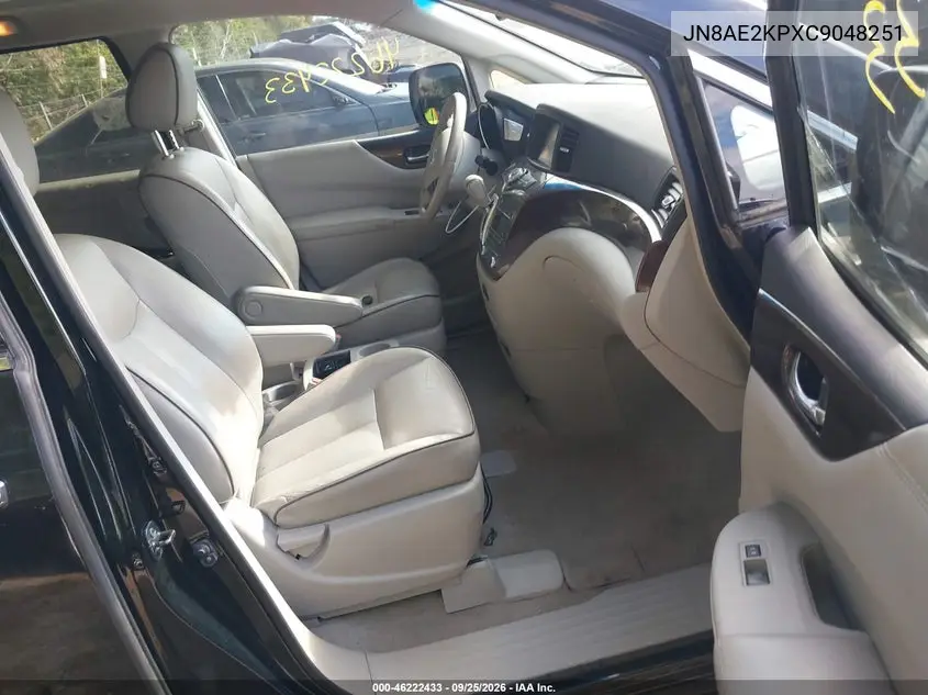 2012 NISSAN QUEST VIN JN8AE2KPXC9048251 — фото 5