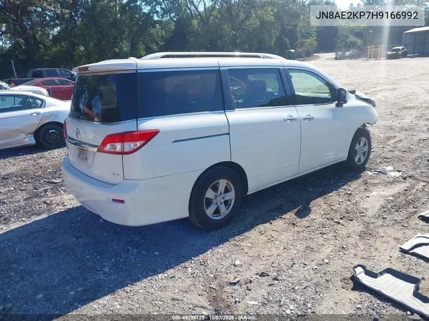 2017 NISSAN QUEST VIN JN8AE2KP7H9166992 — фото 4