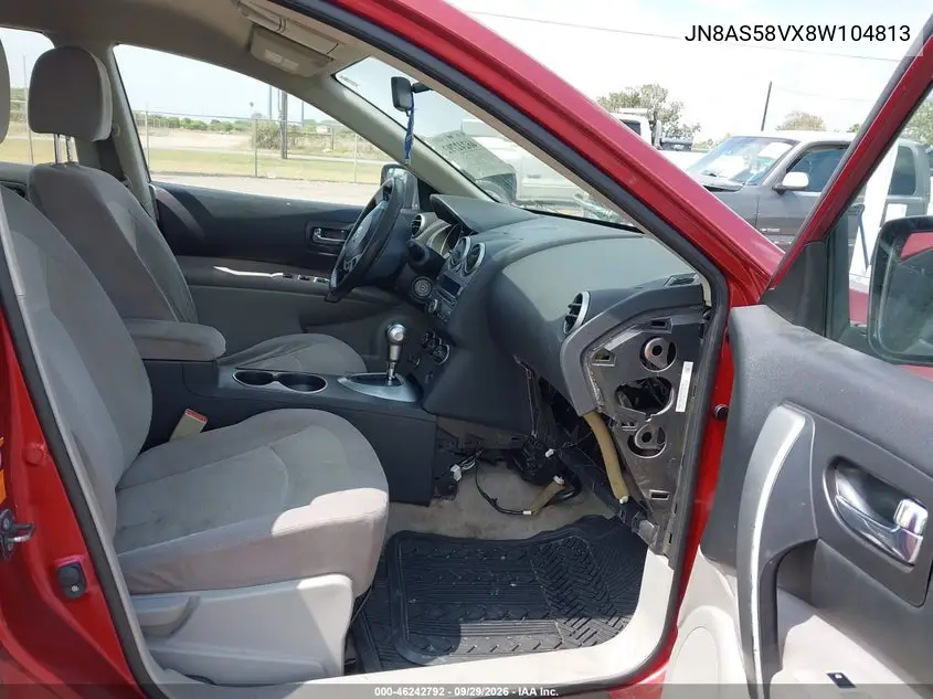 2008 NISSAN ROGUE VIN JN8AS58VX8W104813 — фото 5