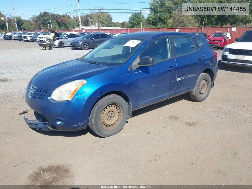 2008 NISSAN ROGUE VIN JN8AS58V18W144455 — фото 2