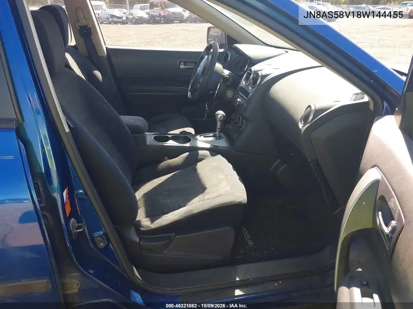 2008 NISSAN ROGUE VIN JN8AS58V18W144455 — фото 5