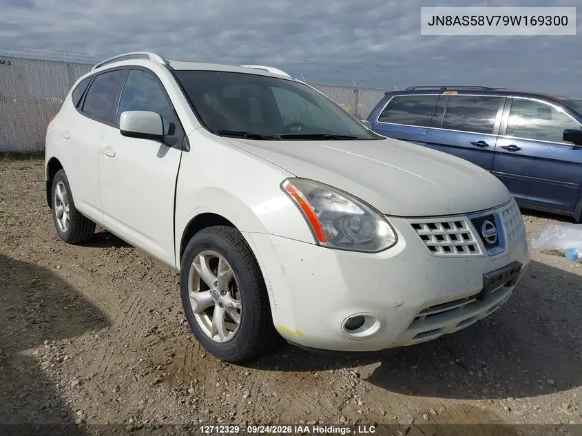 NISSAN ROGUE 2009, VIN JN8AS58V79W169300