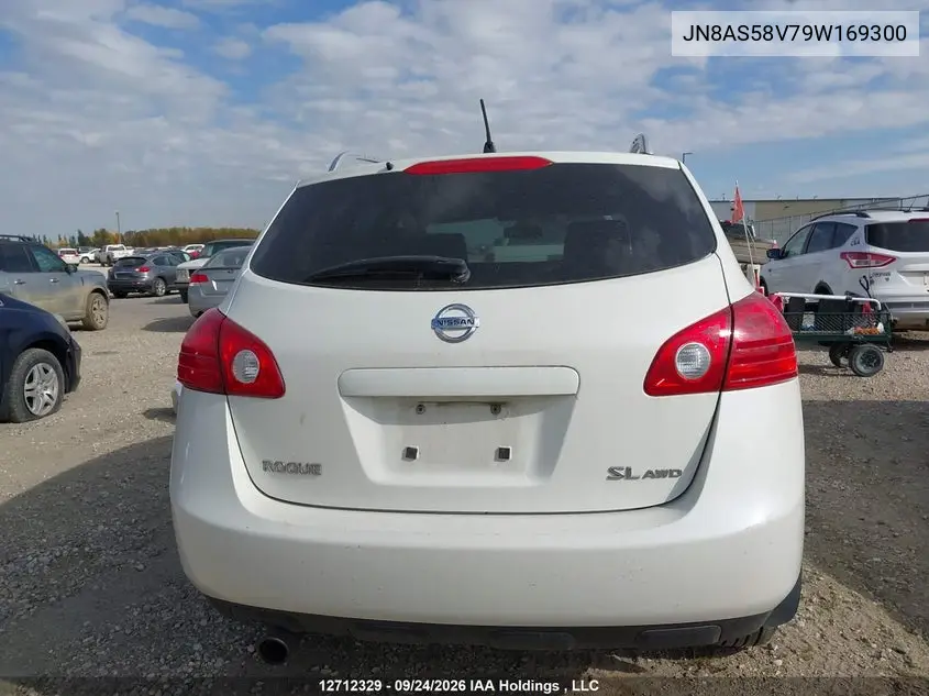2009 NISSAN ROGUE VIN JN8AS58V79W169300 — фото 17
