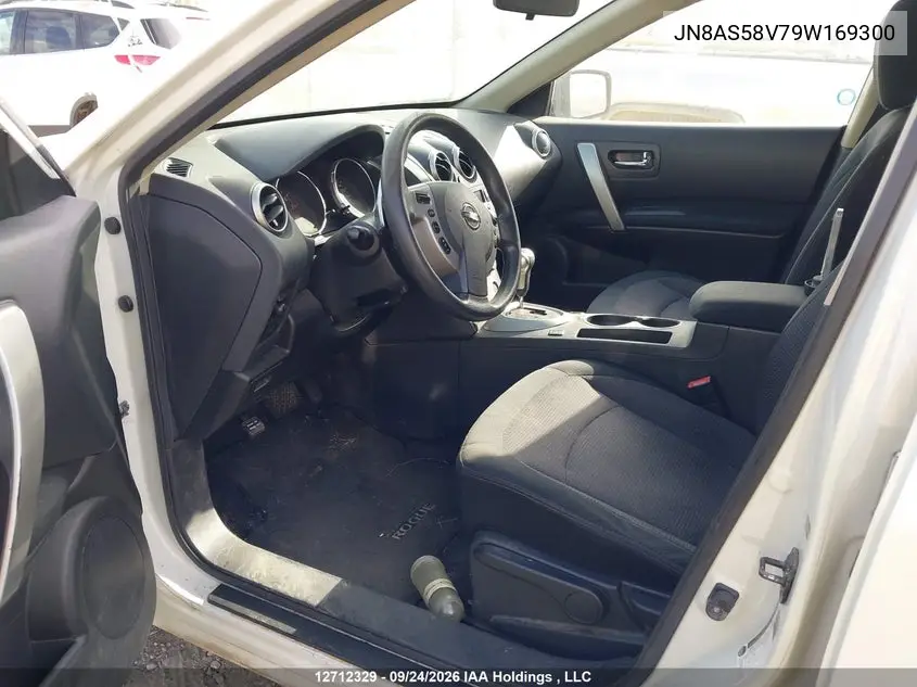 2009 NISSAN ROGUE VIN JN8AS58V79W169300 — фото 5