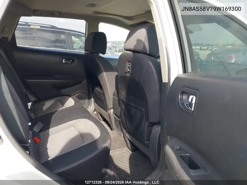 2009 NISSAN ROGUE VIN JN8AS58V79W169300 — фото 8