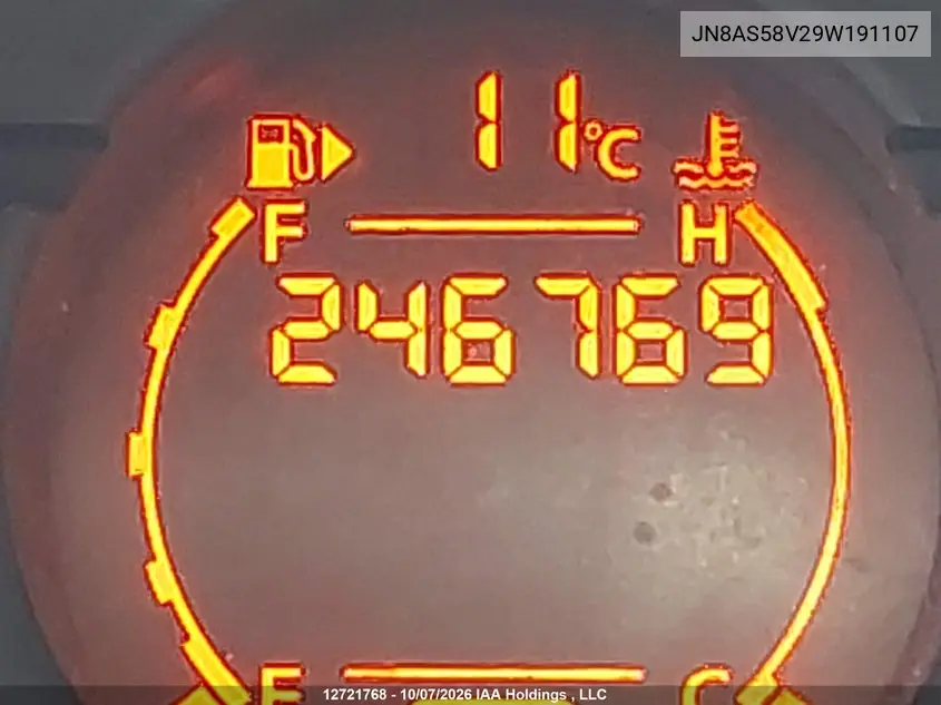 2009 NISSAN ROGUE VIN JN8AS58V29W191107 — фото 16