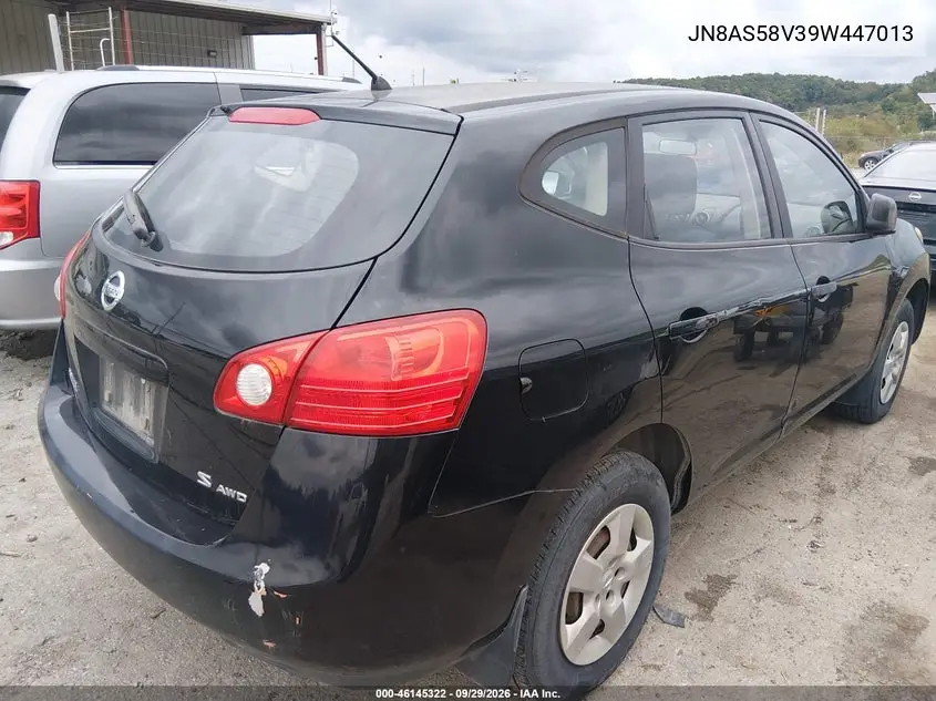 2009 NISSAN ROGUE VIN JN8AS58V39W447013 — фото 4