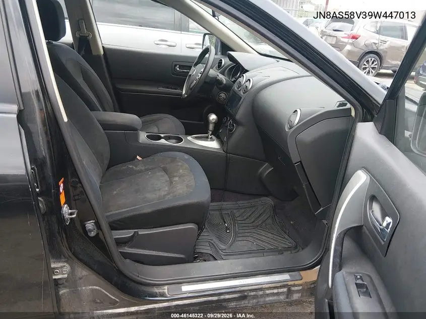 2009 NISSAN ROGUE VIN JN8AS58V39W447013 — фото 5