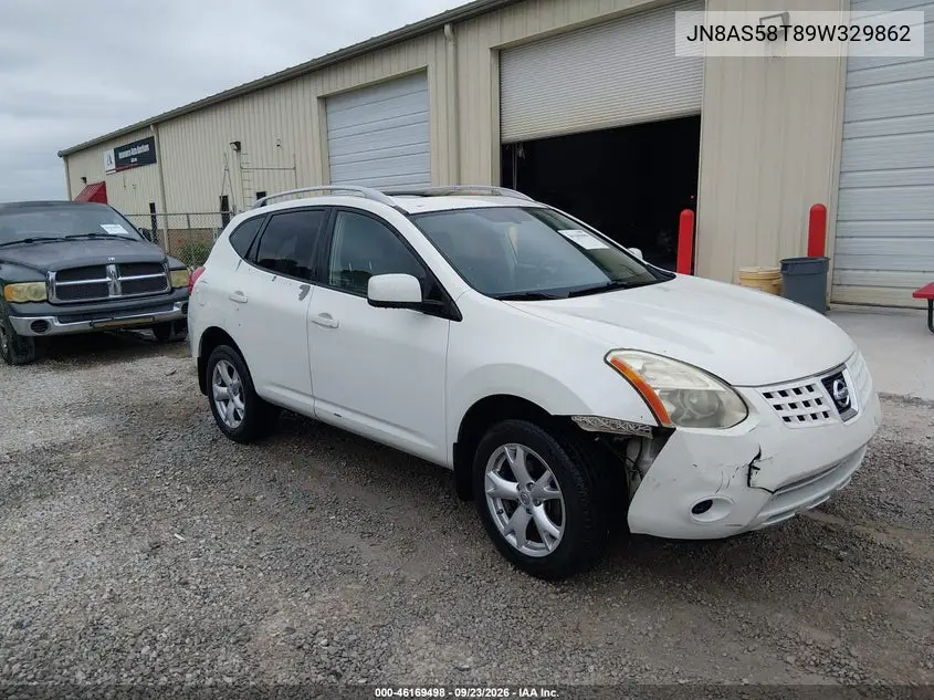 NISSAN ROGUE 2009, VIN JN8AS58T89W329862
