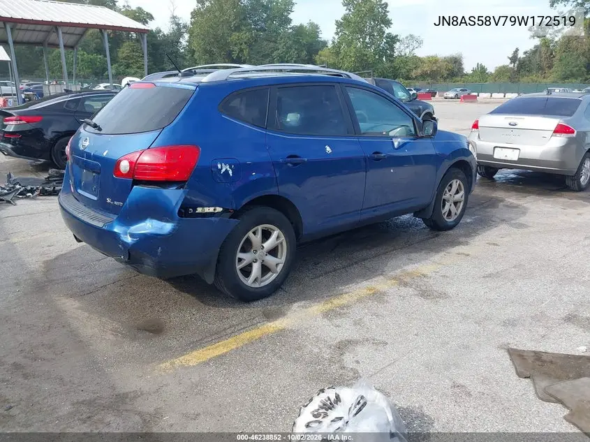 2009 NISSAN ROGUE VIN JN8AS58V79W172519 — фото 4