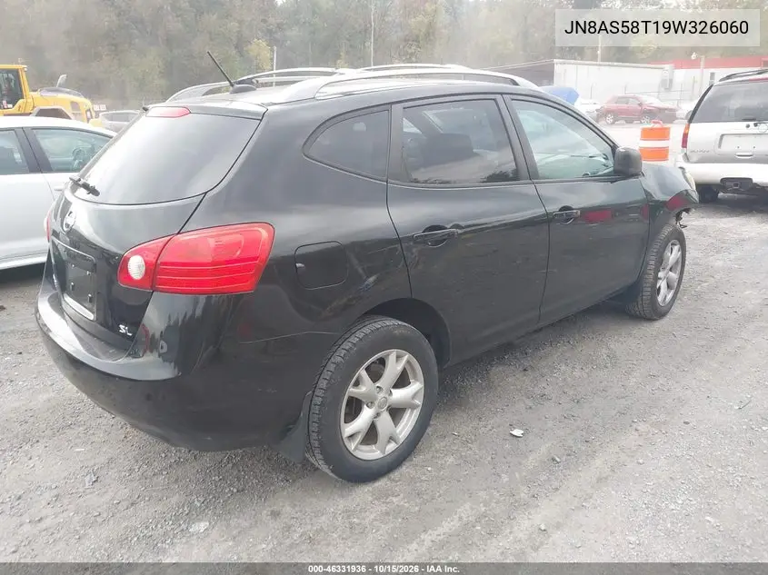 2009 NISSAN ROGUE VIN JN8AS58T19W326060 — фото 4