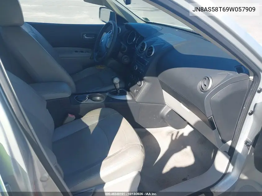 2009 NISSAN ROGUE VIN JN8AS58T69W057909 — фото 5