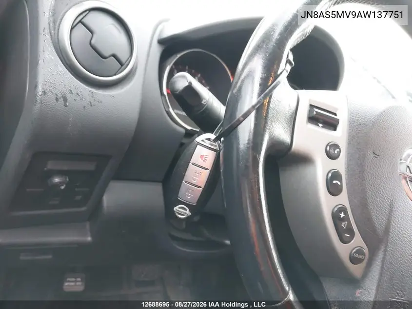 2010 NISSAN ROGUE VIN JN8AS5MV9AW137751 — фото 11