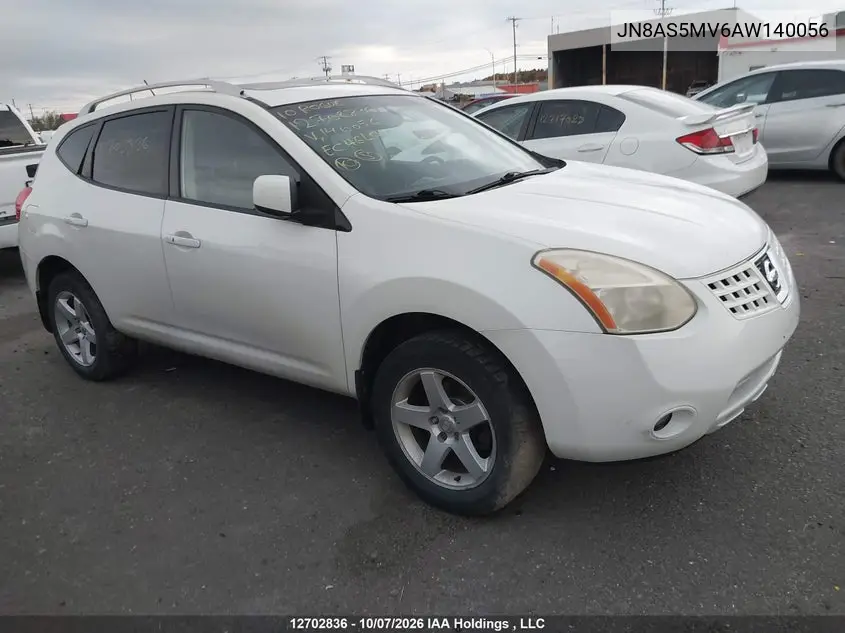NISSAN ROGUE 2010, VIN JN8AS5MV6AW140056