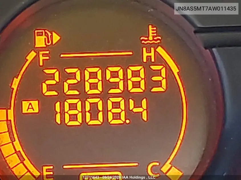 2010 NISSAN ROGUE VIN JN8AS5MT7AW011435 — фото 14