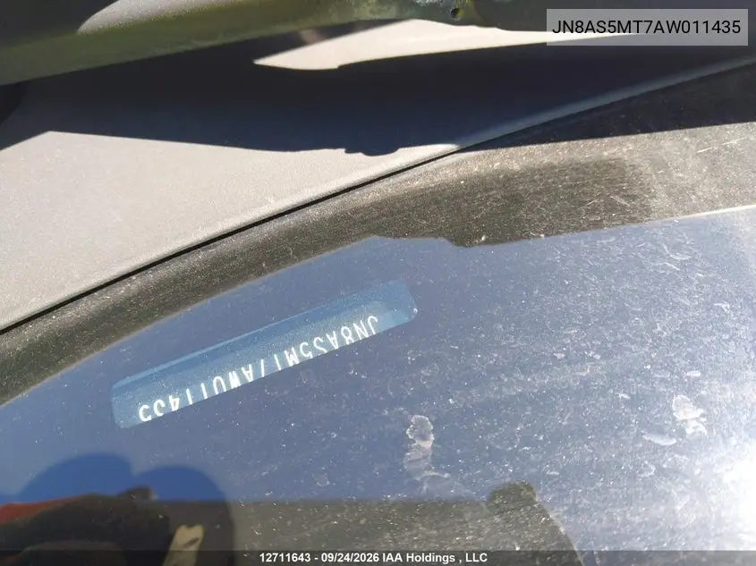 2010 NISSAN ROGUE VIN JN8AS5MT7AW011435 — фото 17