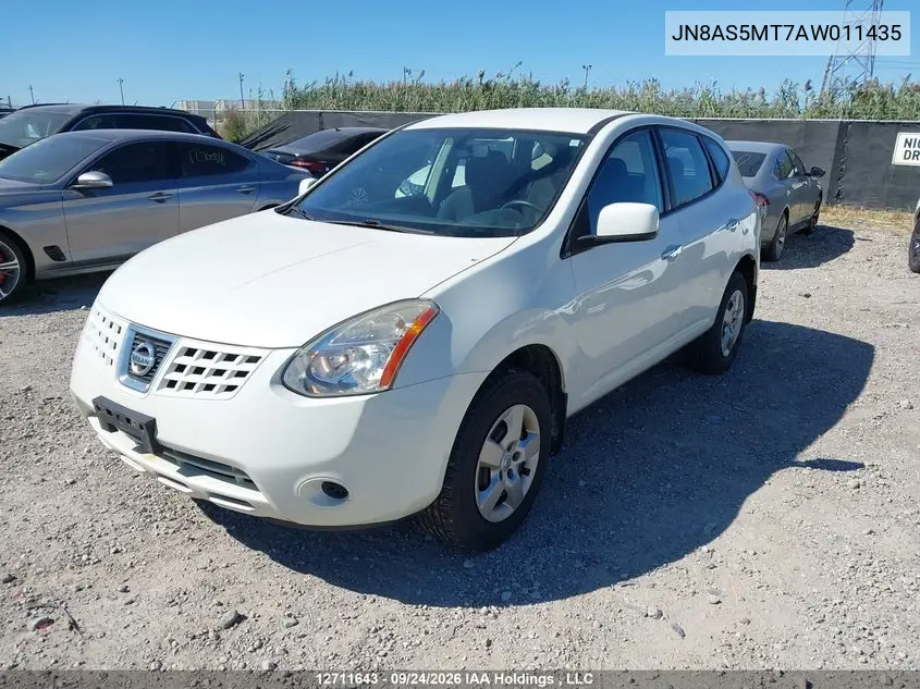 2010 NISSAN ROGUE VIN JN8AS5MT7AW011435 — фото 2