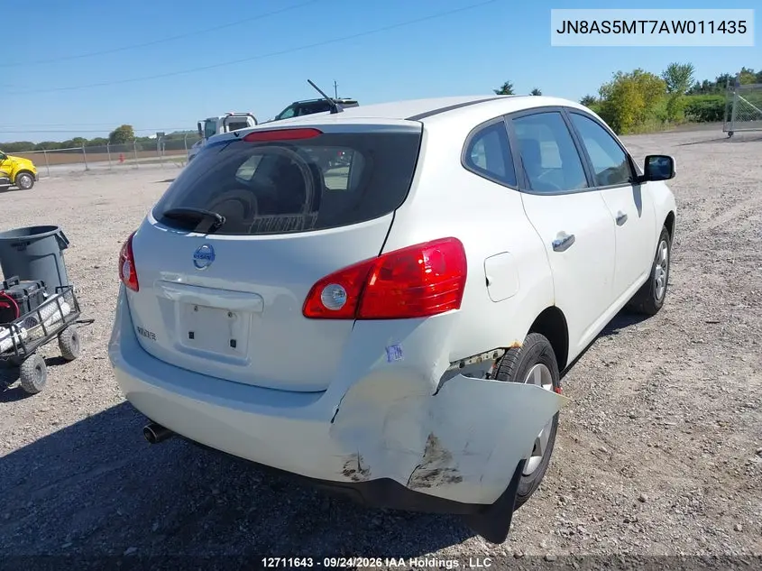 2010 NISSAN ROGUE VIN JN8AS5MT7AW011435 — фото 4