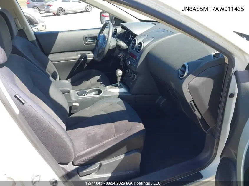 2010 NISSAN ROGUE VIN JN8AS5MT7AW011435 — фото 5