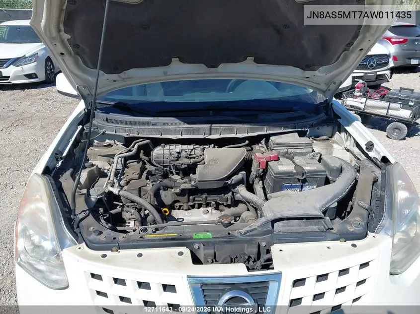 2010 NISSAN ROGUE VIN JN8AS5MT7AW011435 — фото 9