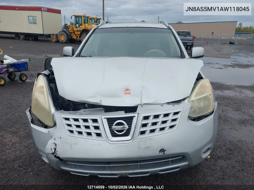 2010 NISSAN ROGUE VIN JN8AS5MV1AW118045 — фото 13