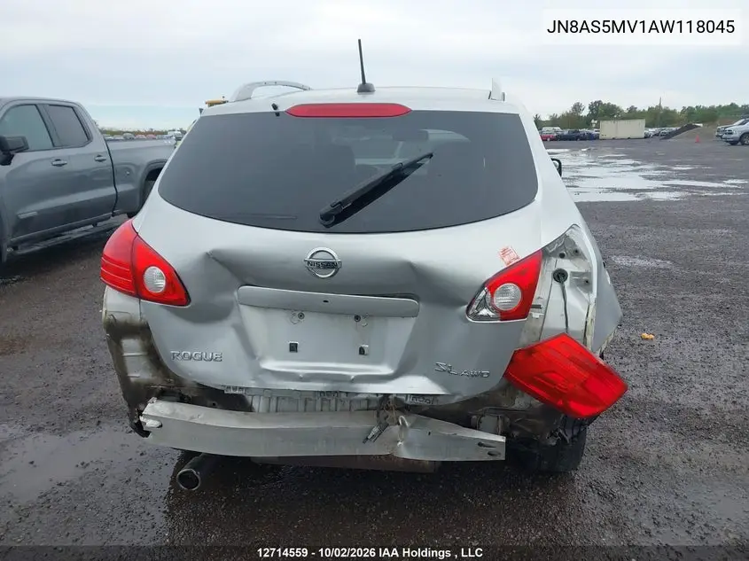 2010 NISSAN ROGUE VIN JN8AS5MV1AW118045 — фото 17