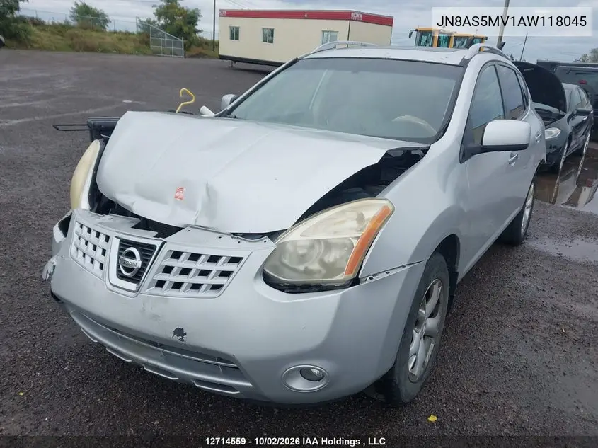 2010 NISSAN ROGUE VIN JN8AS5MV1AW118045 — фото 2