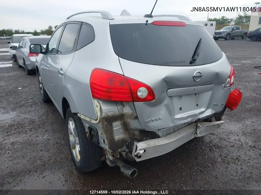 2010 NISSAN ROGUE VIN JN8AS5MV1AW118045 — фото 3
