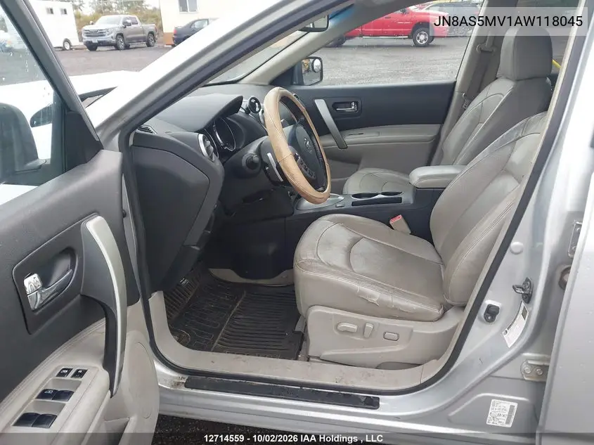 2010 NISSAN ROGUE VIN JN8AS5MV1AW118045 — фото 5