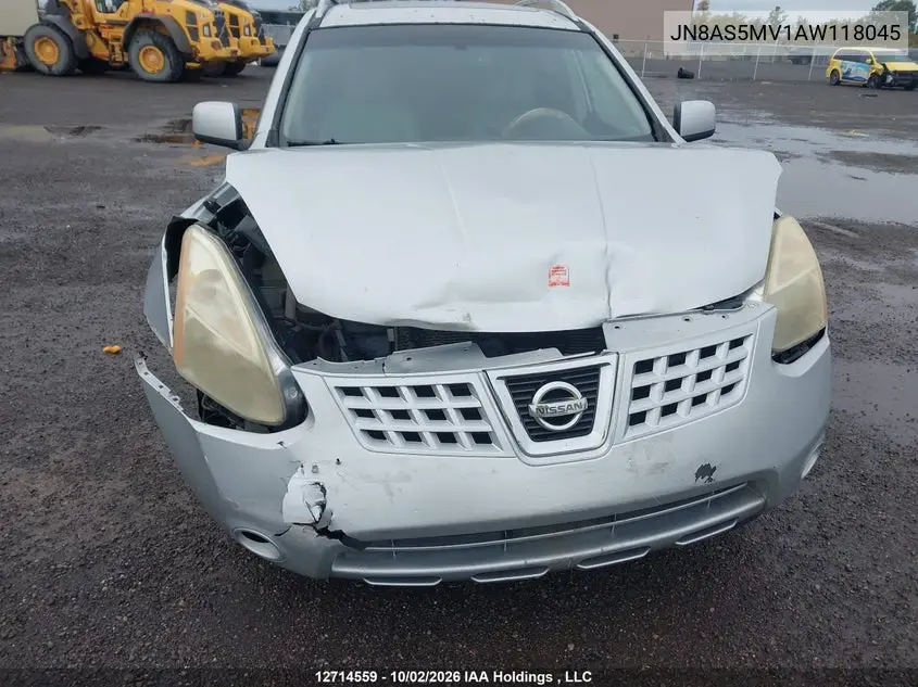 2010 NISSAN ROGUE VIN JN8AS5MV1AW118045 — фото 6