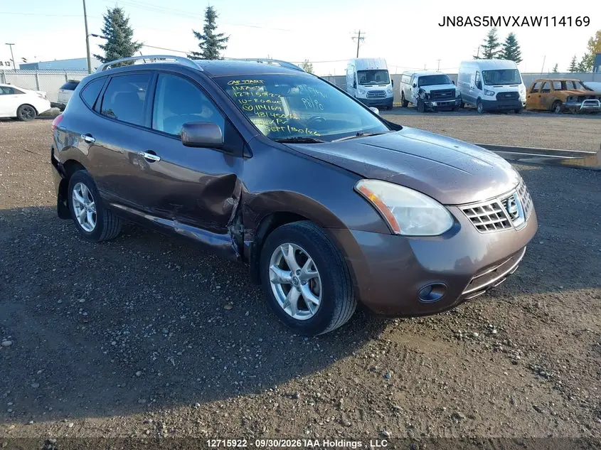 NISSAN ROGUE 2010, VIN JN8AS5MVXAW114169