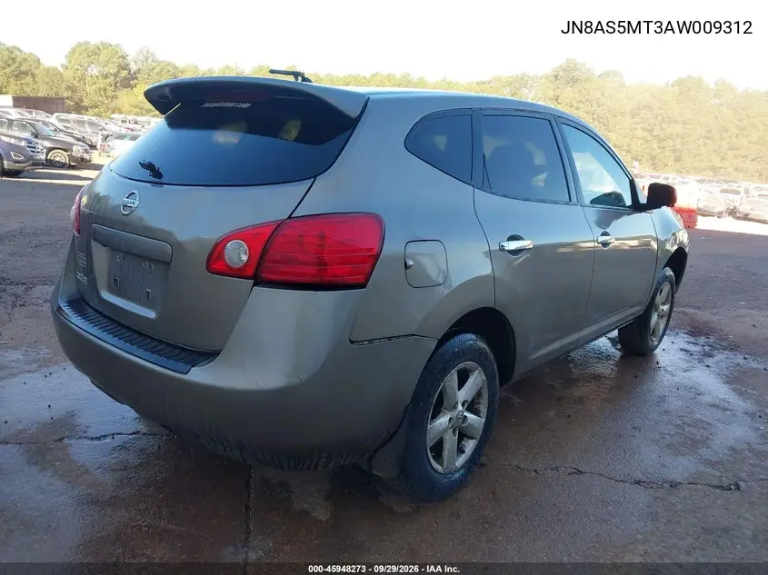 2010 NISSAN ROGUE VIN JN8AS5MT3AW009312 — фото 4
