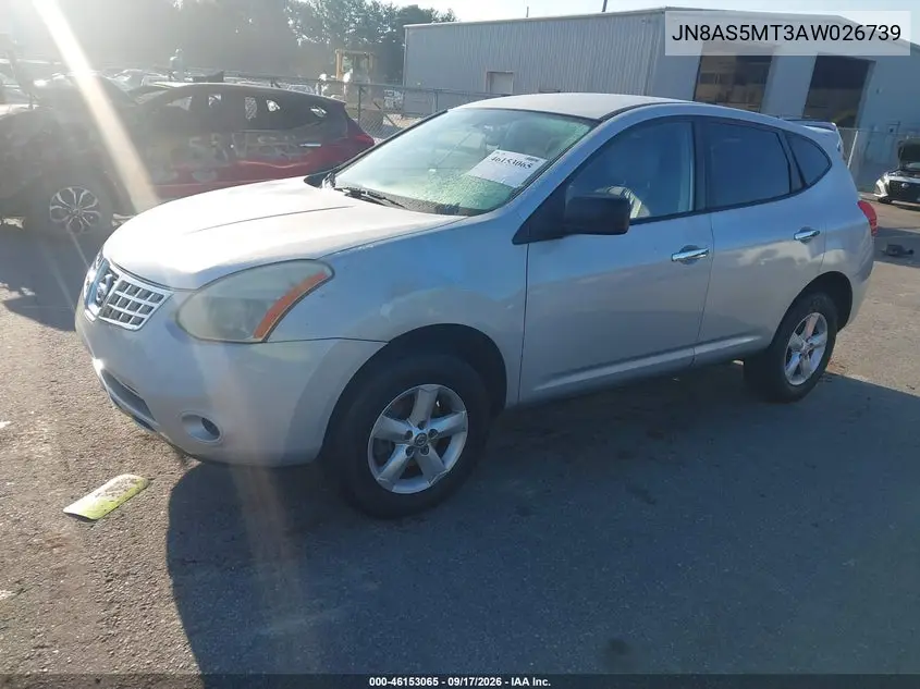 2010 NISSAN ROGUE VIN JN8AS5MT3AW026739 — фото 3