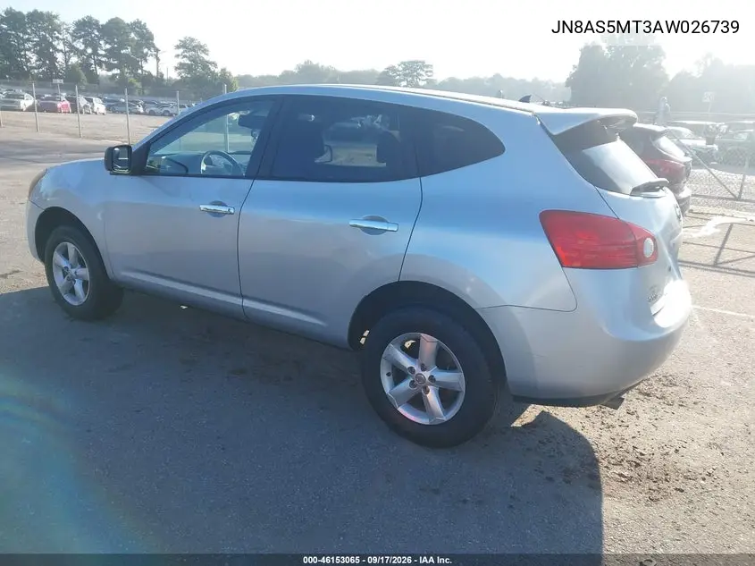 NISSAN ROGUE 2010, VIN JN8AS5MT3AW026739