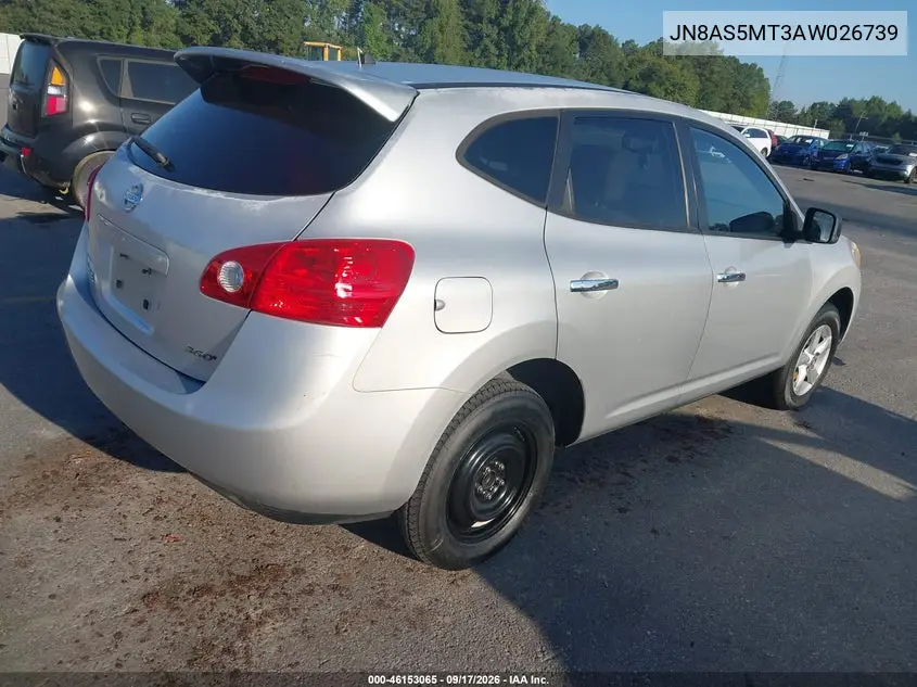 2010 NISSAN ROGUE VIN JN8AS5MT3AW026739 — фото 4