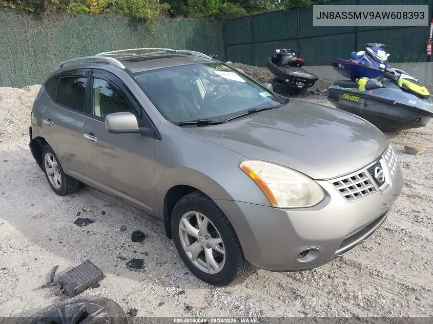 NISSAN ROGUE 2010, VIN JN8AS5MV9AW608393