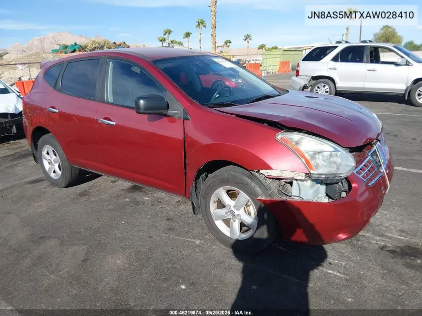 NISSAN ROGUE 2010, VIN JN8AS5MTXAW028410