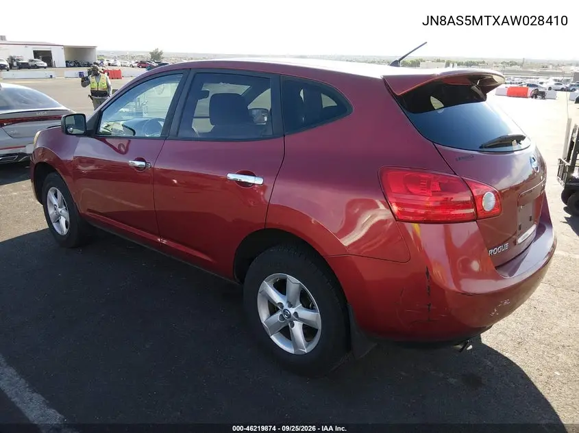 2010 NISSAN ROGUE VIN JN8AS5MTXAW028410 — фото 3