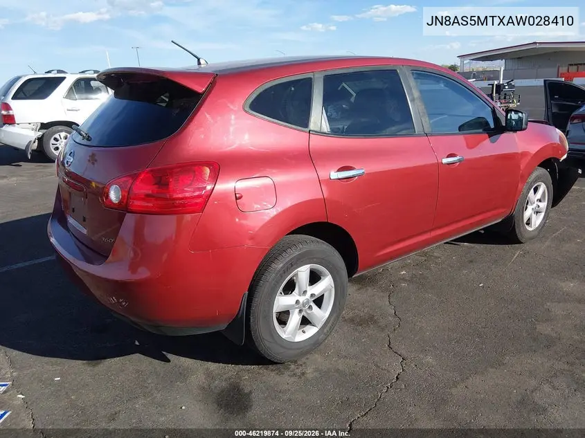 2010 NISSAN ROGUE VIN JN8AS5MTXAW028410 — фото 4