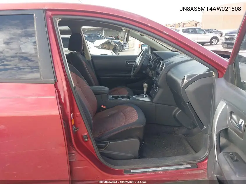 2010 NISSAN ROGUE VIN JN8AS5MT4AW021808 — фото 5