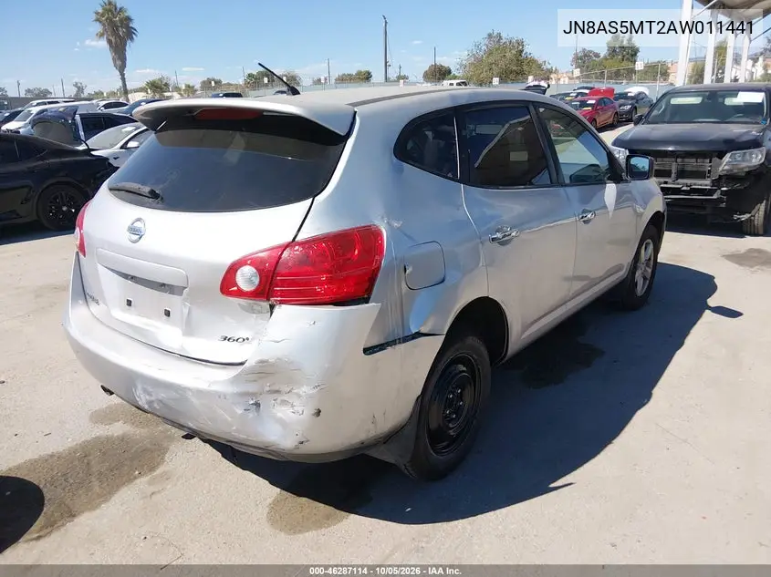 2010 NISSAN ROGUE VIN JN8AS5MT2AW011441 — фото 4